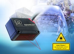 Speziell in der Automobilfertigung stellen Hersteller erhöhte Ansprüche an die Sicherheit ihrer Produktionsanlagen und fordern den Einsatz von Sensoren mit Laserklasse 1. (Bild: Micro-Epsilon Messtechnik GmbH & Co. KG)