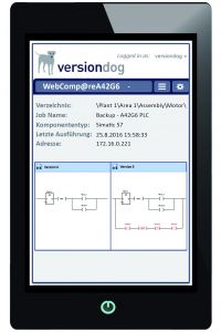 Versiondog bietet Versionsmanagement für Produktionssysteme (Bild: Auvesy GmbH & Co. KG)