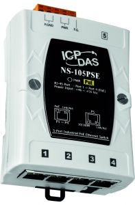 Der Ethernet-Switch von ICPDAS-Europe besitzt eine Einbautiefe von 38mm. (Bild: ICPDAS-Europe GmbH)